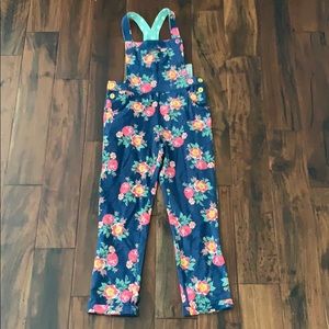 NWT MJ Floral Overalls 8
